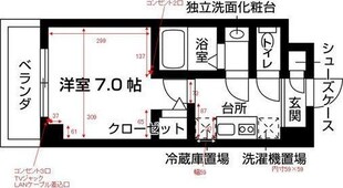 ジュネス太閤の物件間取画像